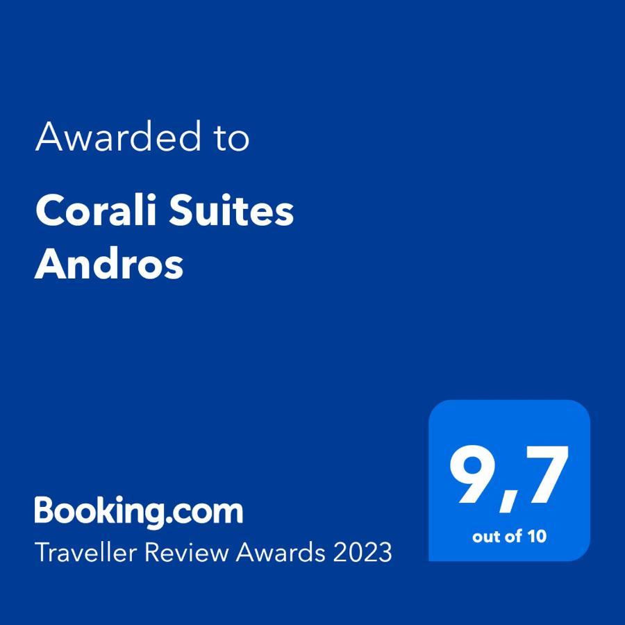Corali Suites Andros Batsíon Exteriér fotografie